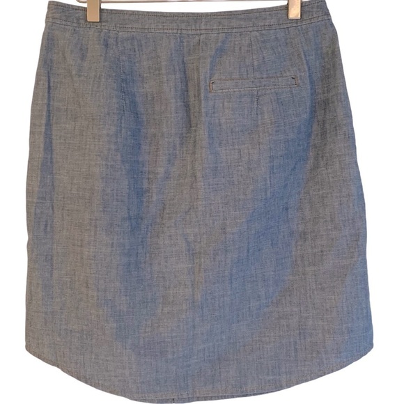 Banana Republic Chambray Skirt - Picture 2 of 9